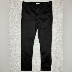 Levi's Jeans Womens 31 Shaping Skinny 311 Black Denim Classic Office Work Dinner